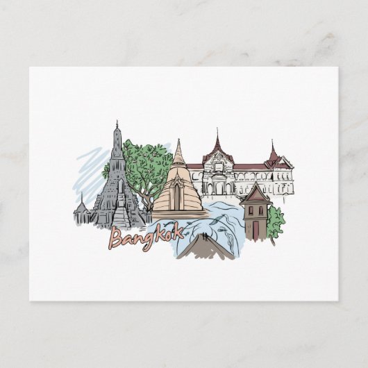 Carte Postale Bangkok - Thaïlande.png (Devant)