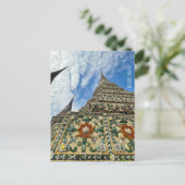 Carte Postale Bangkok Thaïlande stupas wat pho (Debout devant)