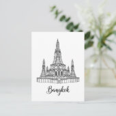 Carte Postale Bangkok Thaïlande Wat Arun (Debout devant)