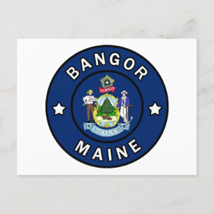Carte Postale Bangor Maine