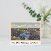Carte Postale Bangor Skyline, Bangor Maine (Debout devant)