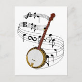 Carte Postale Banjo (Devant)