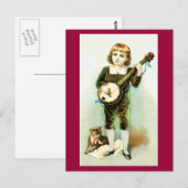 Carte postale Banjo Boy (Devant / Derrière)