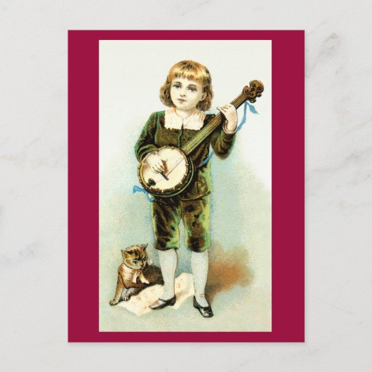 Carte postale Banjo Boy (Devant)