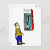 Carte Postale Banjo d'urgence (Devant / Derrière)