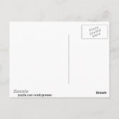 Carte Postale Banjo noir sur blanc (Dos)