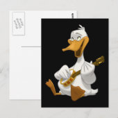 Carte postale Banjo-Strummin' Duck (Devant / Derrière)