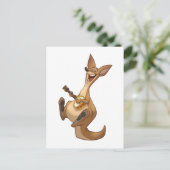 Carte postale Banjo-Strummin' Kangaroo (Debout devant)