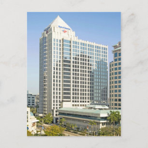 Carte Postale Bank of America Plaza, Fort Lauderdale