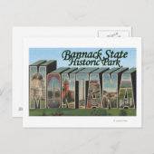 Carte Postale Bannack State Park, Montana (Devant / Derrière)
