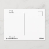 Carte Postale Bannana Trees (Dos)