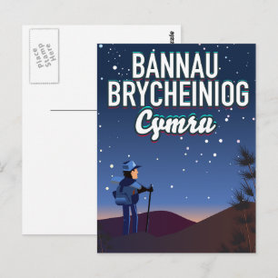 Carte Postale Bannau Brycheiniog Cymru 