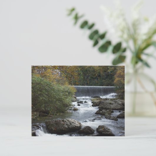 Carte Postale Banner Elk, cascade CN (Debout devant)