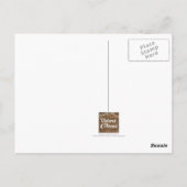 Carte Postale Banner Over Me is Love Inspirational Postcard (Dos)