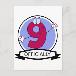 Carte Postale Bannière officielle 9 Anniversaire