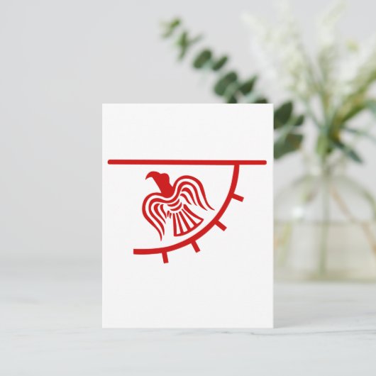 Carte Postale Bannière Viking Eagle (Debout devant)