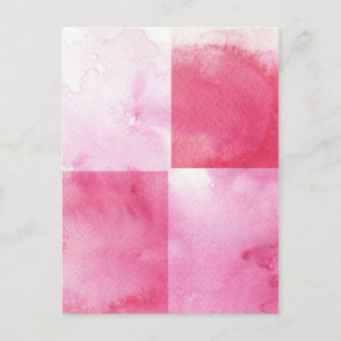 Carte Postale bannières d'aquarelle pour votre design