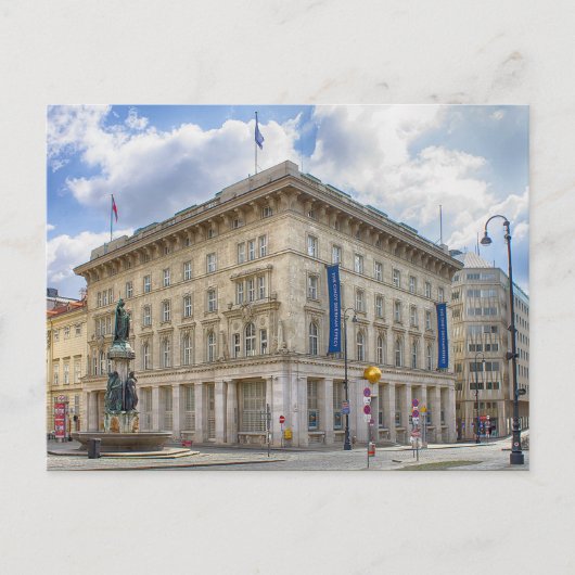 Carte Postale Banque Autriche Kunstforum (Devant)