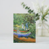 Carte Postale Banque de l'Oise à Auvers par Vincent van Gogh (Debout devant)