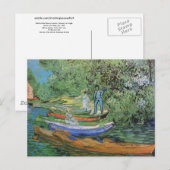 Carte Postale Banque d'Oise à Auvers, Vincent van Gogh (Devant / Derrière)