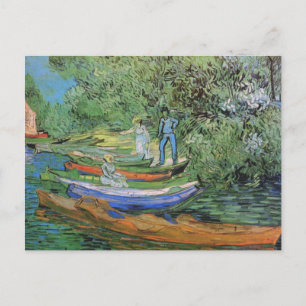 Carte Postale Banque d'Oise à Auvers, Vincent van Gogh