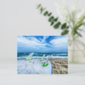 Carte Postale banque externe obx nc (Debout devant)