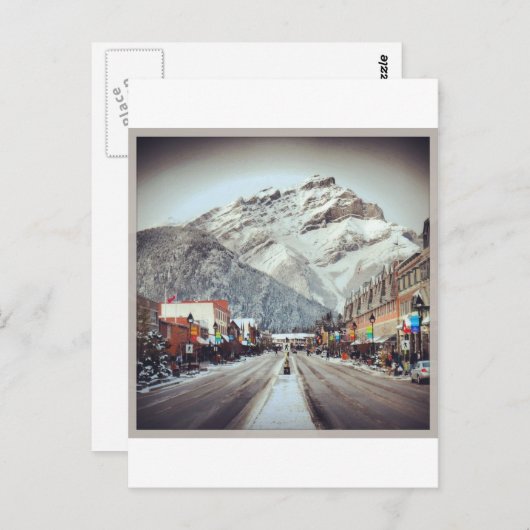 Carte Postale banqueroute (Devant / Derrière)