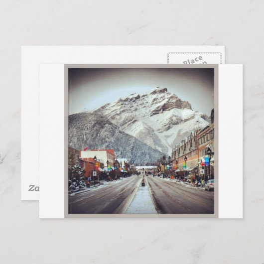 Carte Postale banqueroute (Devant / Derrière)