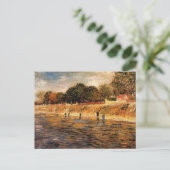 Carte Postale Banques de la Seine par Vincent van Gogh (Debout devant)