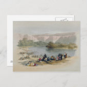 Carte Postale Banques du Jourdain (Devant / Derrière)