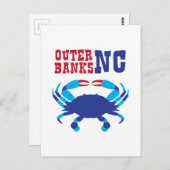 Carte Postale Banques extérieures (Devant / Derrière)