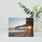 Carte Postale Banques Extérieures Caroline du Nord OBX Avalon Fi (Debout devant)