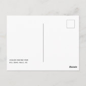 Carte Postale Banques Extérieures Caroline du Nord OBX Avalon Fi (Dos)