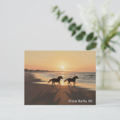 Carte Postale Banques extérieures Caroline du Nord Voyage (Debout devant)