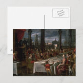 Carte Postale banquet mariage (Devant / Derrière)