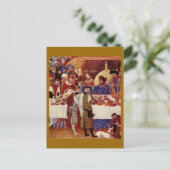 Carte Postale Banquet médiéval (Debout devant)