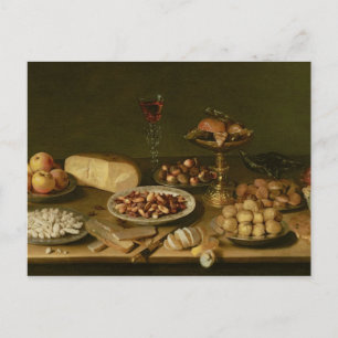 Carte Postale Banquet toujours en vie