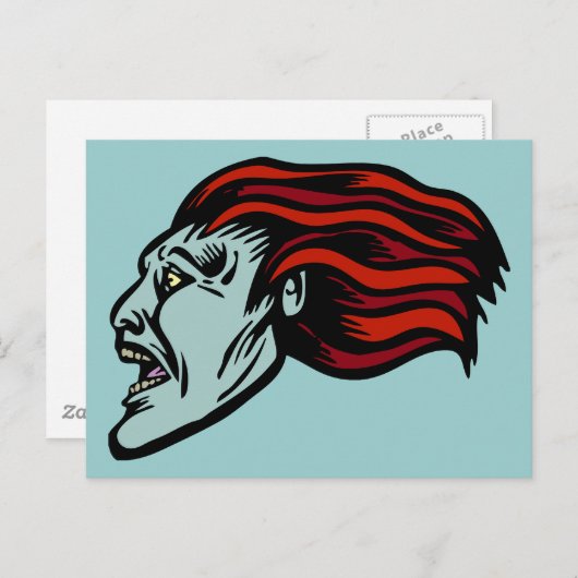 Carte Postale banshee (Devant / Derrière)