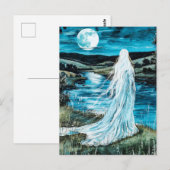 Carte Postale Banshee Celtic Wailing Spirit of Death (Devant / Derrière)