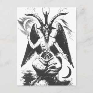 Carte Postale Baphomet