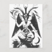 Carte Postale Baphomet (Devant)