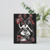 Carte Postale Baphomet (Debout devant)