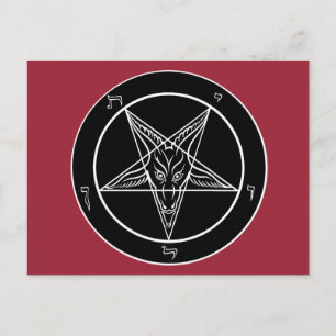 Carte postale Baphomet
