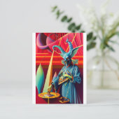 Carte Postale Baphomet prend l'Imaginaire de l'appât (Debout devant)