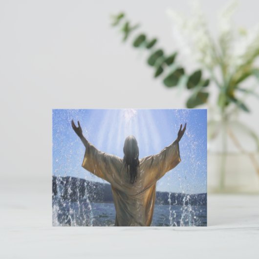 Carte Postale Baptême (Debout devant)