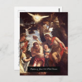 Carte Postale Baptême de Jésus (Devant / Derrière)