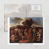 Carte Postale Baptême De Nicolas Poussin (Devant / Derrière)