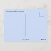 Carte Postale Baptême d'eau Jourdain Israël (Dos)