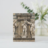 Carte Postale Baptême du Christ - statue de Florence (Debout devant)