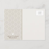 Carte Postale BAPTISM INVITATION :: oh si beau 1 (Dos)